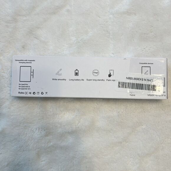 iPenbox White Wireless Rechargeable Stylus Pen Compatible with Apple iPad - Picture 3 of 3